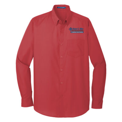 Robert G. Miller Indoor Staff - Long Sleeve Carefree Poplin Shirt Thumbnail