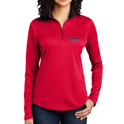 Robert G. Miller Indoor Staff - Ladies Silk Touch  Performance 1/4 Zip Thumbnail