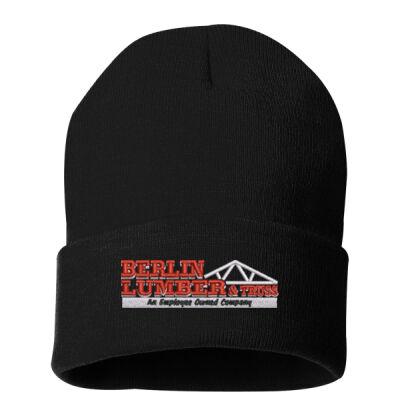 Berlin Lumber Managers, K & B, Contractor/Inside/Outside Sales Staff - 12 Inch Knit Beanie Thumbnail