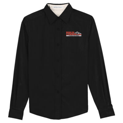 Berlin Lumber Managers, K & B, Contractor/Inside/Outside Sales Staff - Ladies Long Sleeve Easy Care Shirt Thumbnail