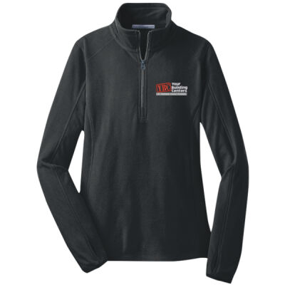 YBC Managers - Ladies Microfleece 1/2 Zip Pullover Thumbnail