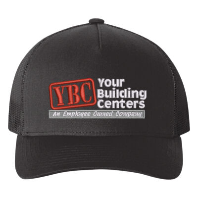 YBC Yard Staff Foreman - Adult 5-Panel Retro Trucker Cap Thumbnail